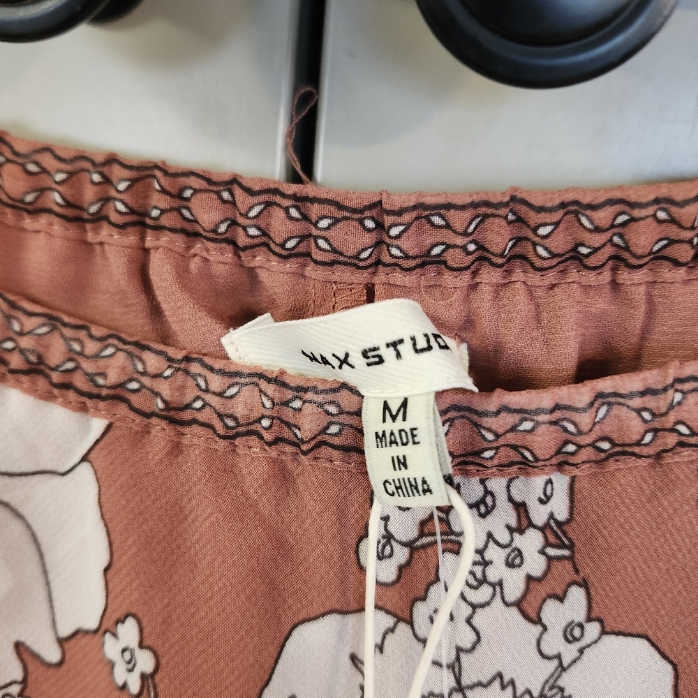 NWT Max Studio Floral MAXI Skirt Sz M - Picture 4 of 8